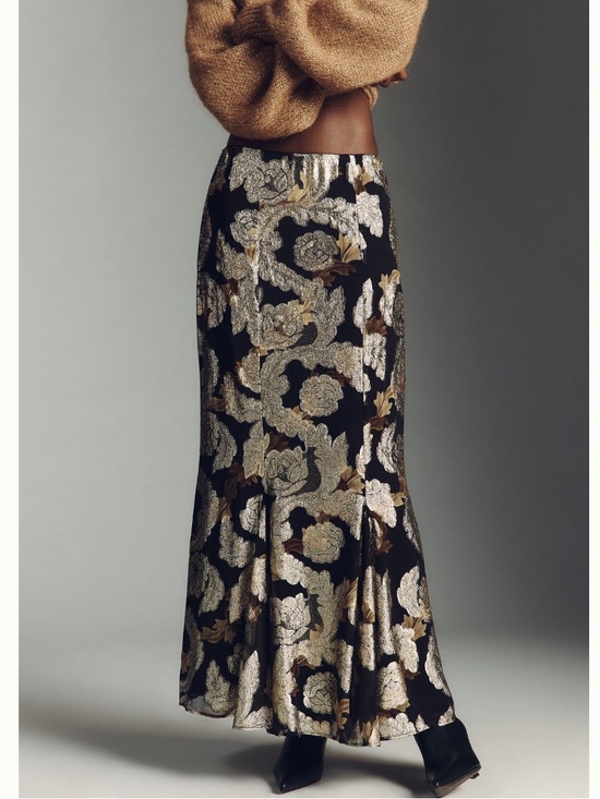 FARM Rio Dresses & Skirts - NWT Farm Rio Jacquard Lurex Slip Maxi Skirt, S